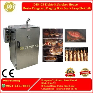 DSH-03 Elektrik Smoker House – Mesin Asap Pengasap Daging Ikan Sosis Asap