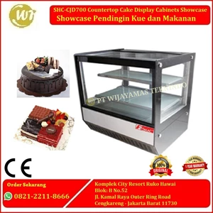 SHC-CJD700 Countertop Cake Display Cabinets Showcase – Showcase Pendingin Kue dan Makanan