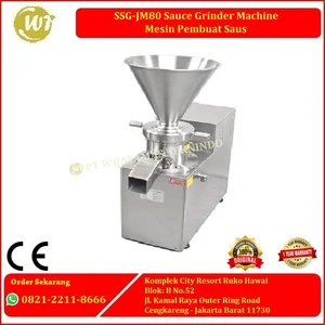  Mesin Penggiling Kacang Pembuat Saus  SSG-JM80 Sauce Grinder Machine