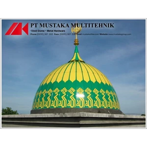 Kubah Masjid Dekoratif Warna