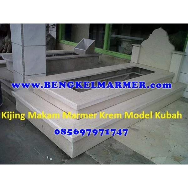www.bengkelmarmer.com Kijing Bangunan Makam Lengkap Batu Nisan dan Monumen Plakat Prasasti Pemakaman Kuburan  Kirim Pasang Jakarta Selatan