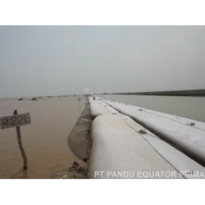 Geotextile Geosynthetic Tube Woven atau Non Woven Geotextile