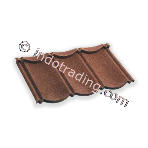 Atap Metal Rainbow Stone Chips