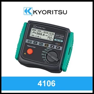 Kyoritsu Earth Resistance & Resistivity Tester 4106