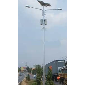 Double 7 Meter Octagonal Pju Solar Light Pole