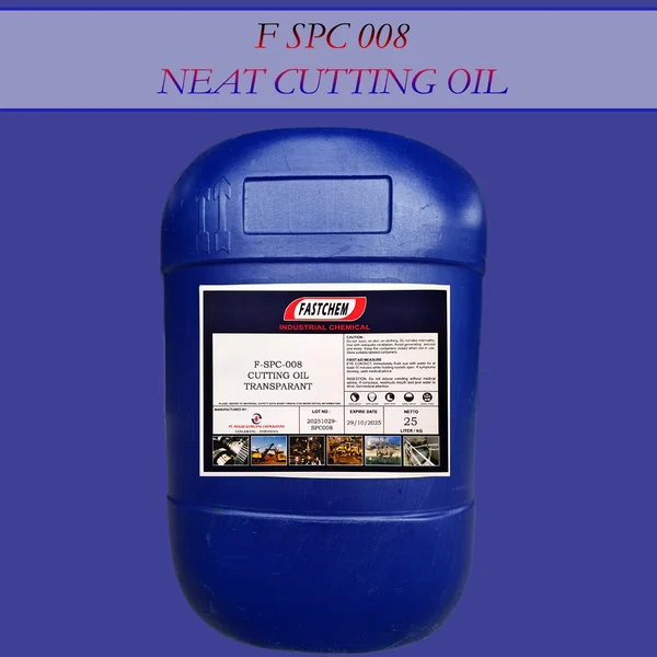 FASTCHEM F-SPC 008 - Neat Cutting Oil untuk Tapping / Cutting Oil Transparant /  Tapping Fluid