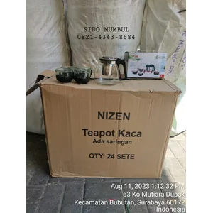 Tea Pot Akrilik Saringan Set Nizen