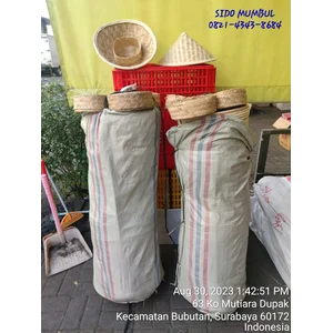Topi Caping Petani Bambu Rotan