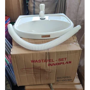 Wastafel Set Cuci Tangan Portable Plastik