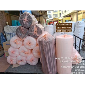 Plastik Bubble Wrap Roll Bening Putih
