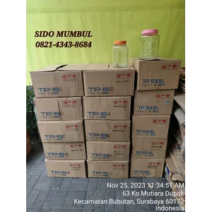 Toples Makanan Kaca Kedaung TP-5