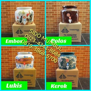 Guci Galon Air Minum Keramik Trisensa