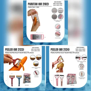 Peeler Pisau Kupas Kulit Buah Parutan Serbaguna