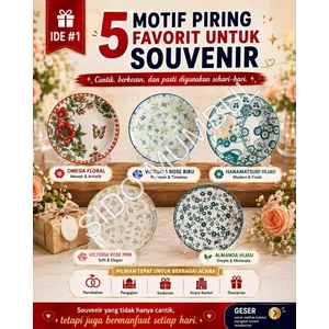 Piring Mangkok Keramik Motif Polos Winston  Elegan Minimalis 