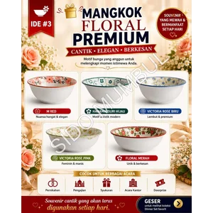Piring Mangkok Keramik Motif Polos Winston  Elegan Minimalis 