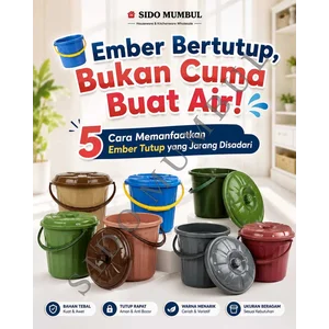 Timba Tutup Plastik Hajatan Serbaguna