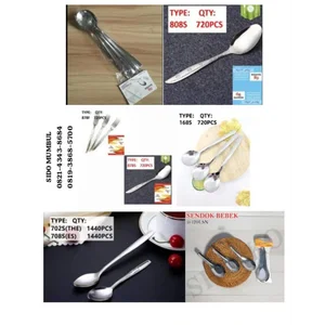 Sendok Garpu Makan Tebal Stainless Steel