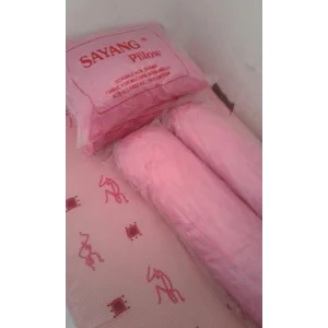 Bantal Dan Guling Polos Motif Dakron Silikon