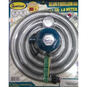 Selang Regulator Gas LPG Set Kompor Gas Quantum