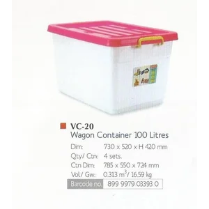 Vigo Wagon Container Box Roda Lion Star