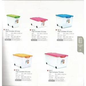 Vigo Wagon Container Box Roda Lion Star