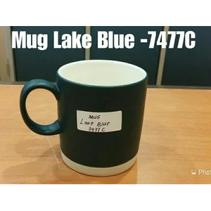 Piring Mangkok Mug Keramik Royal Alfred White Line