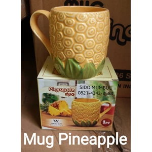 Ceramic Pineapple Mug