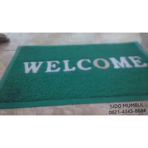 Keset Lantai Alas Kaki Karet Welcome