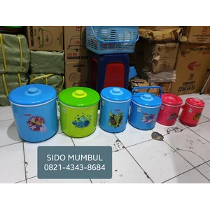 Rice Bucket Rantang Tunggal Thermo Plastik Maspion