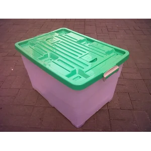 Box Roda Plastik Transparan Parcel Lebaran Kiramas