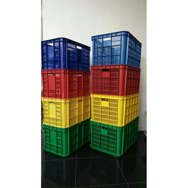 Keranjang Krat Container Industri Panen Tani Ikan Kebun Lubang Neo Box Garuda Mas Skyeplas JL Rabbit WS