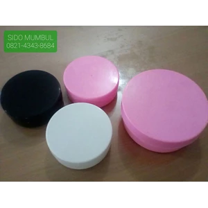 Kotak Kosmetik Aksesoris Pot Lulur Krim Bulat Plastik