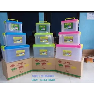 Box Plastik Transparan Parcel Boxie Container