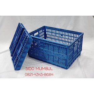 Plastic Foldable Industrial Crate