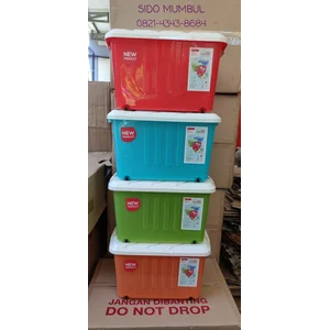 Saga Container Box Roda Warna Parcel Maspion