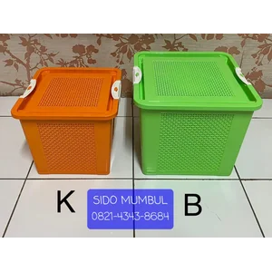 Multi Box Kotak Rotan Plastik Berkatan