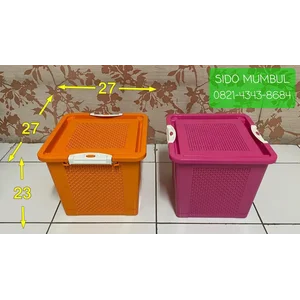 Multi Box Kotak Rotan Plastik Berkatan
