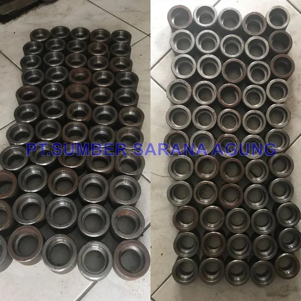 Sambungan Pipa Carbon Steel Forged Fittings Full coupling socket class 3000