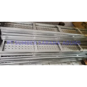 Papan Asiba Scaffolding Size 250mm x 40mm x 1.2mm x 2mtr