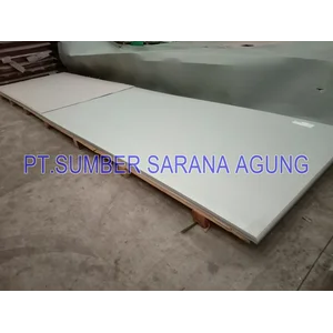 Plat stainless steel SS201 / SS304 / SS316 Tebal 0.8mm Size 1200 x 2400