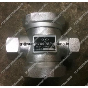 Sight glass screwed