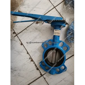 Butterfly Valve Tozen Disc SS 304 Type lever