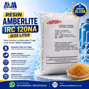 Resin Amberlite IRC 120NA @25liter