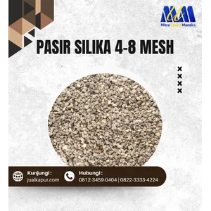 Pasir Silika 4-8 Mesh untuk Filter Air