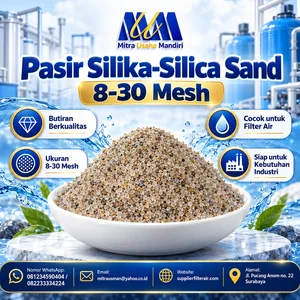 Pasir Silika-Silica Sand 8-30 Mesh