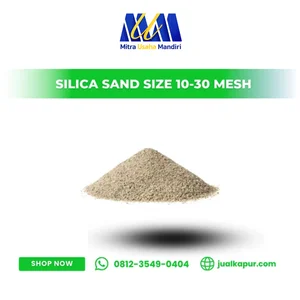Pasir Silika - Silica Sand Size 10-30 Mesh