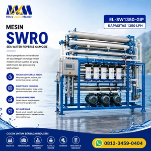 Mesin RO Air Laut (SWRO) – Solusi Air Olahan untuk Produksi Es Pesisir