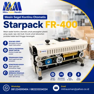 Mesin Segel Kontinu Otomatis Starpack FR-400