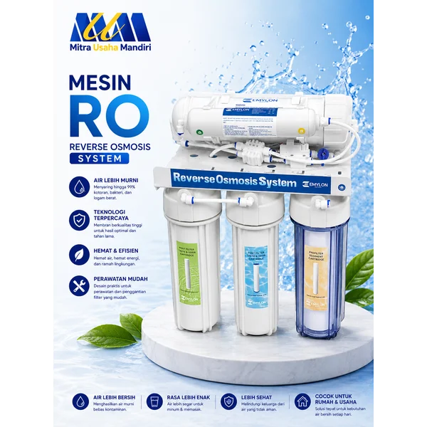 Mesin RO EMYLON – Penyedia Air Minum Higienis untuk Rumah Tangga
