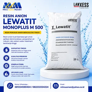 resin Anion Lewatit Monoplus M 500